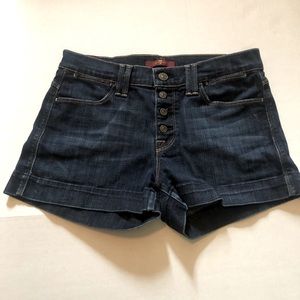 7 FOR ALL MANKIND JEAN SHORTS